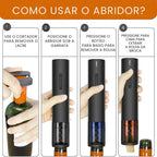 Abridor de Vinho Automático