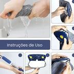 Mop de Limpeza Triangular 360° + Refil Grátis