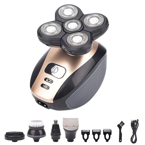 Barbeador e Aparador Elétrico Original - Kit 5 em 1