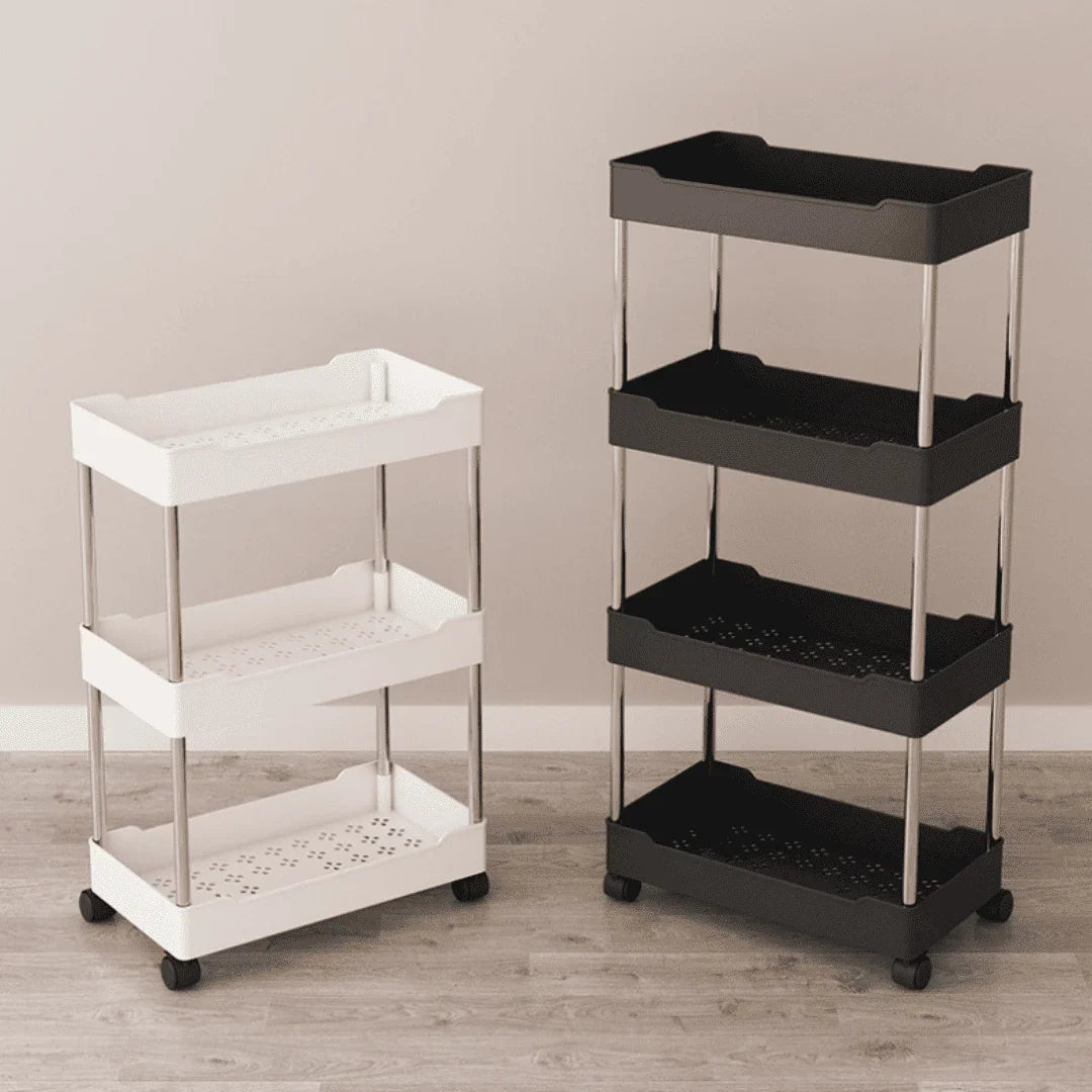 Carrinho Organizador Multiuso Com Rodinhas