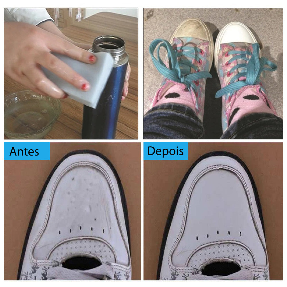 Esponja Mágica de Melamina Original - Kit 50 Unidades