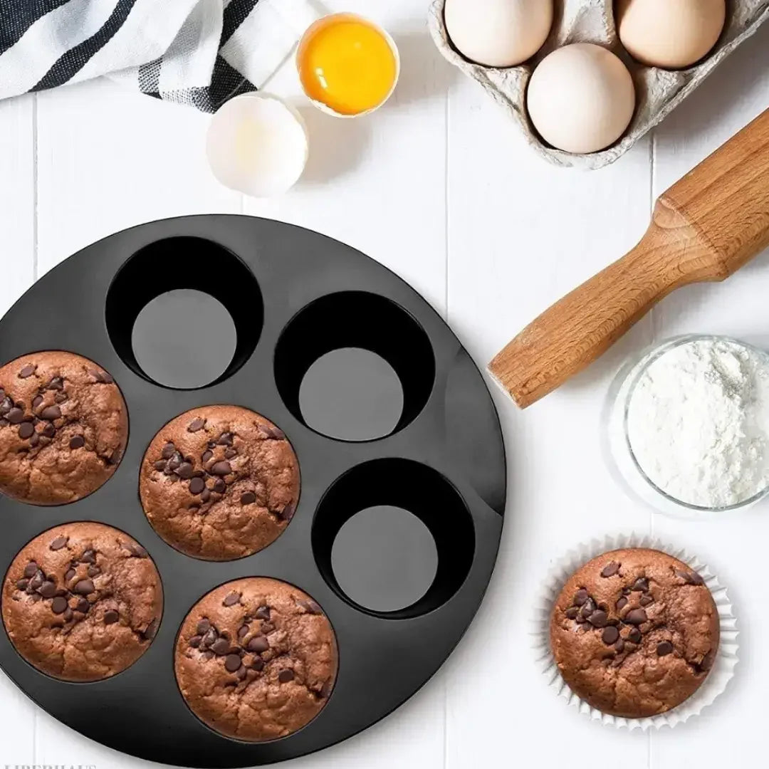 Forma Silicone Air Fryer Cupcake e Bolos Antiaderente