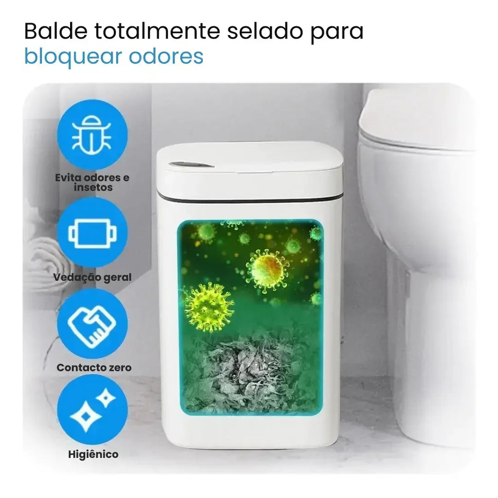 Lixeira Automática com Sensor de Proximidade