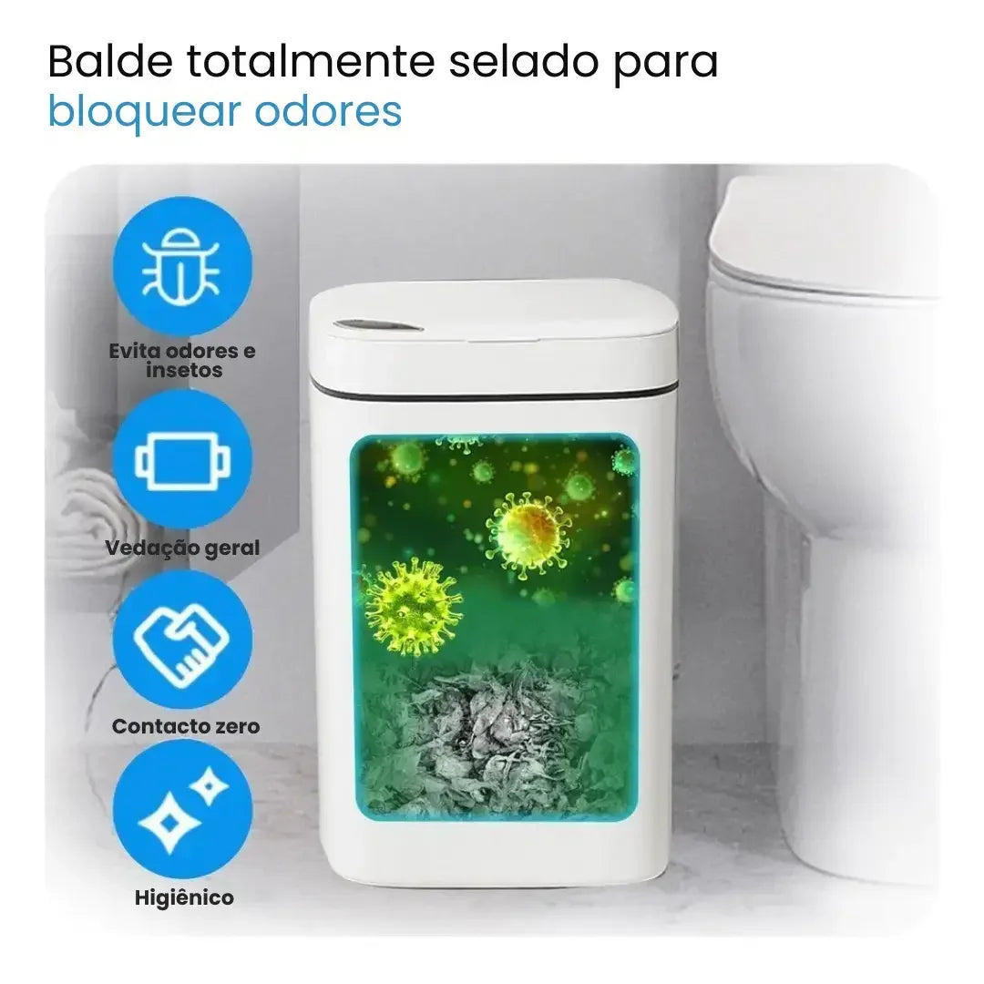 Lixeira Automática com Sensor de Proximidade