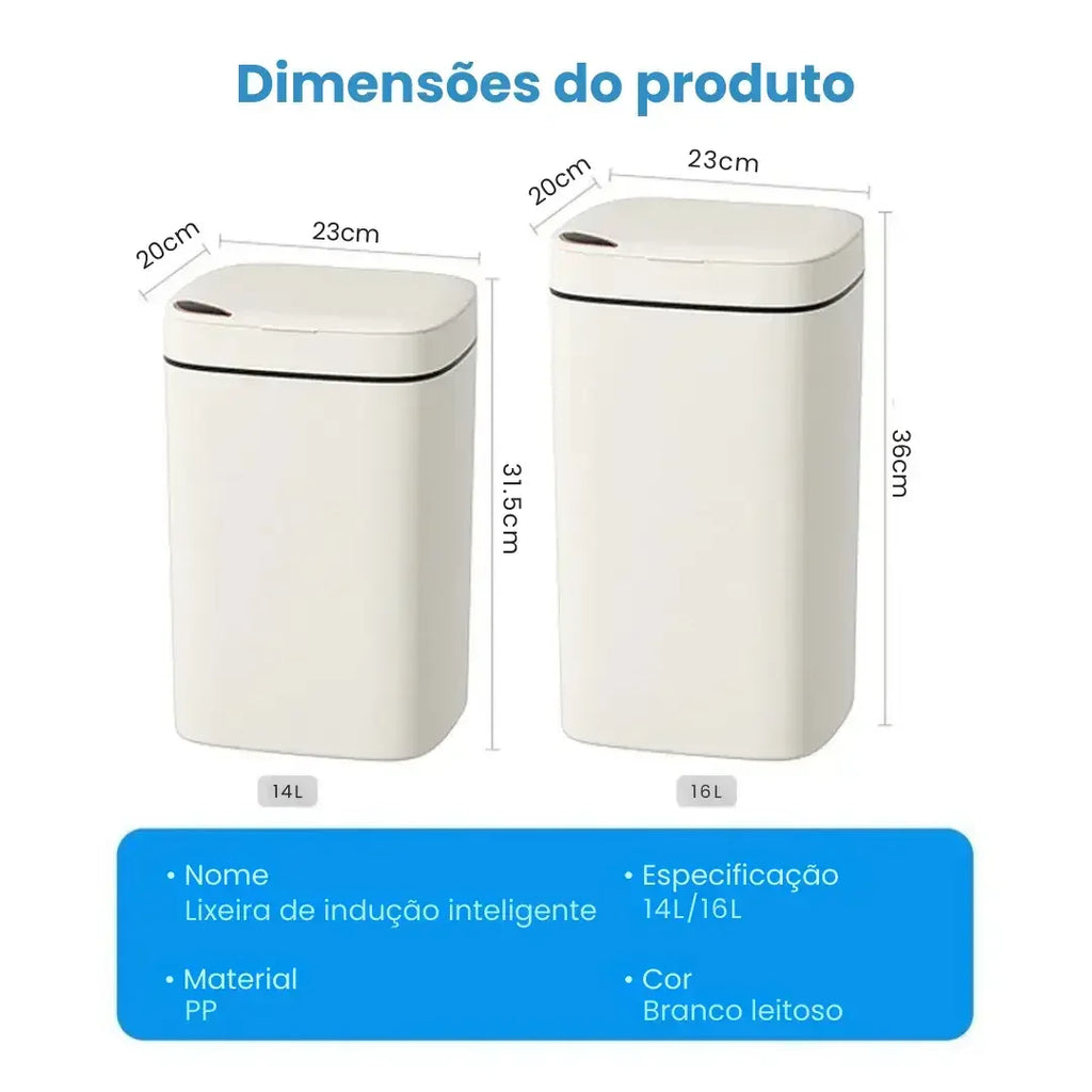 Lixeira Automática com Sensor de Proximidade