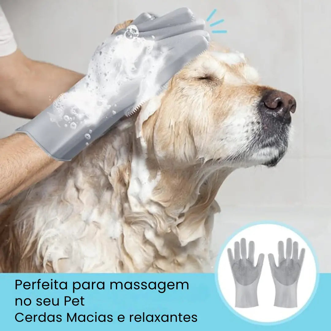 Luva de Limpeza em Silicone Multiuso