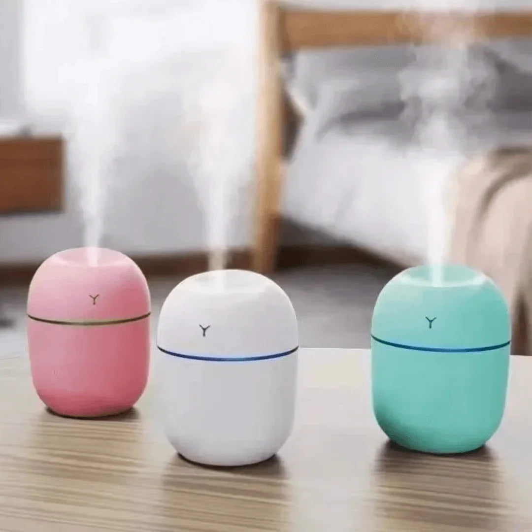 Mini Umidificador de Ar Portátil