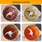 Moedor e Triturador Multifuncional em Aço Inox PowerChef 300