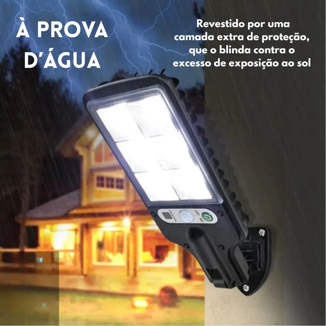 Refletor Solar LED Ultra Reflector com Sensor de Movimento
