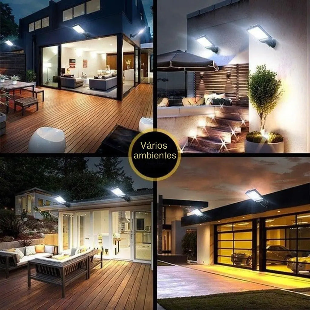 Refletor Solar LED Ultra Reflector com Sensor de Movimento