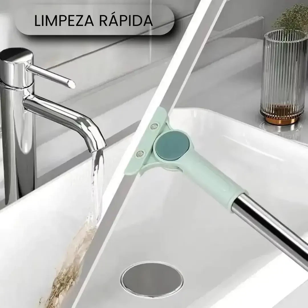 Rodo Mágico Dupla Função - Varre e Elimina Água