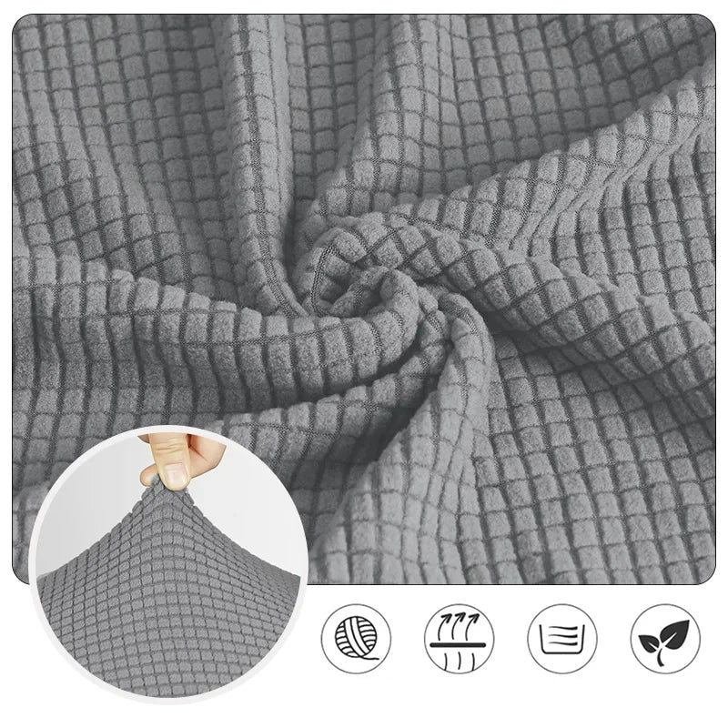 Capa Protetora Elástica para Cadeira em Tecido Spandex para Sala de Jantar - Ajuste Perfeito