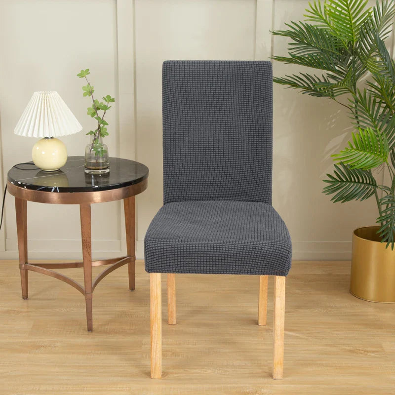 Capa Protetora Elástica para Cadeira em Tecido Spandex para Sala de Jantar - Ajuste Perfeito