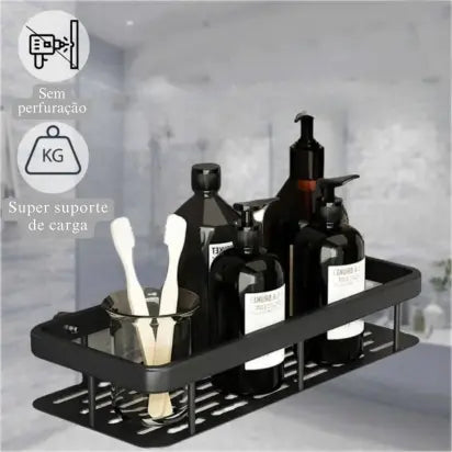 Suporte Prateleira de Shampoo Adesivo Parede