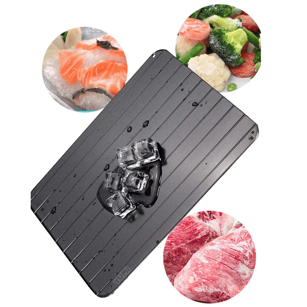 Tábua para Descongelar Carnes 4x Mais Rápido