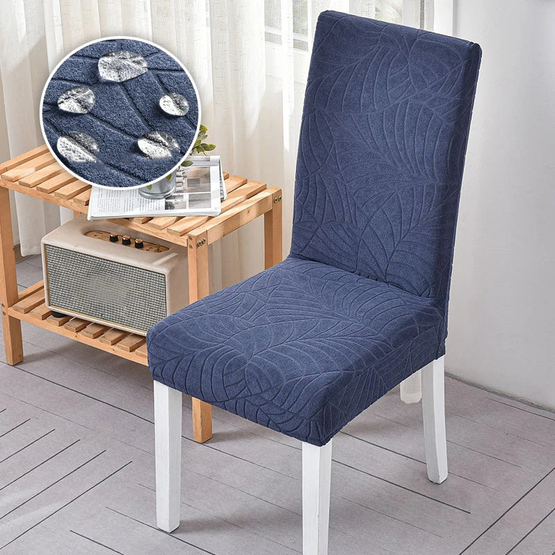 Capa de Cadeira Impermeável Aveludada - Kit de 2 a 6 cadeiras