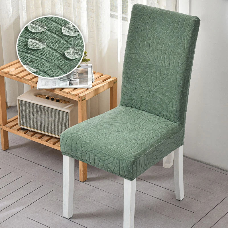 Capa de Cadeira Impermeável Aveludada - Kit de 2 a 6 cadeiras