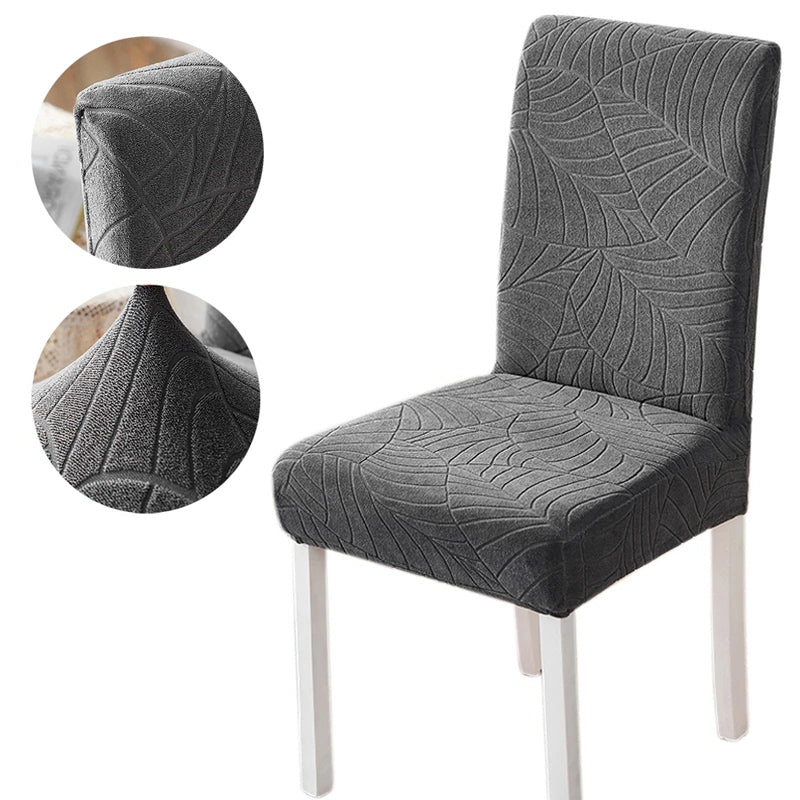 Capa de Cadeira Impermeável Aveludada - Kit de 2 a 6 cadeiras